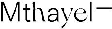 Mthayel logo